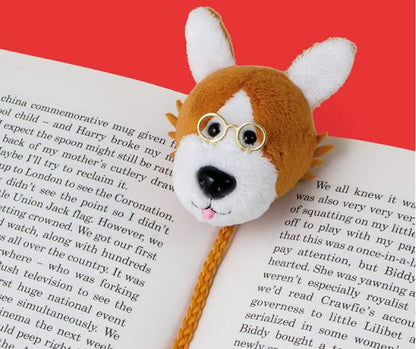 BOOKTAILS BOOKMARK CORGI