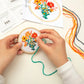 MiniCross Stitch Embroidery Flower