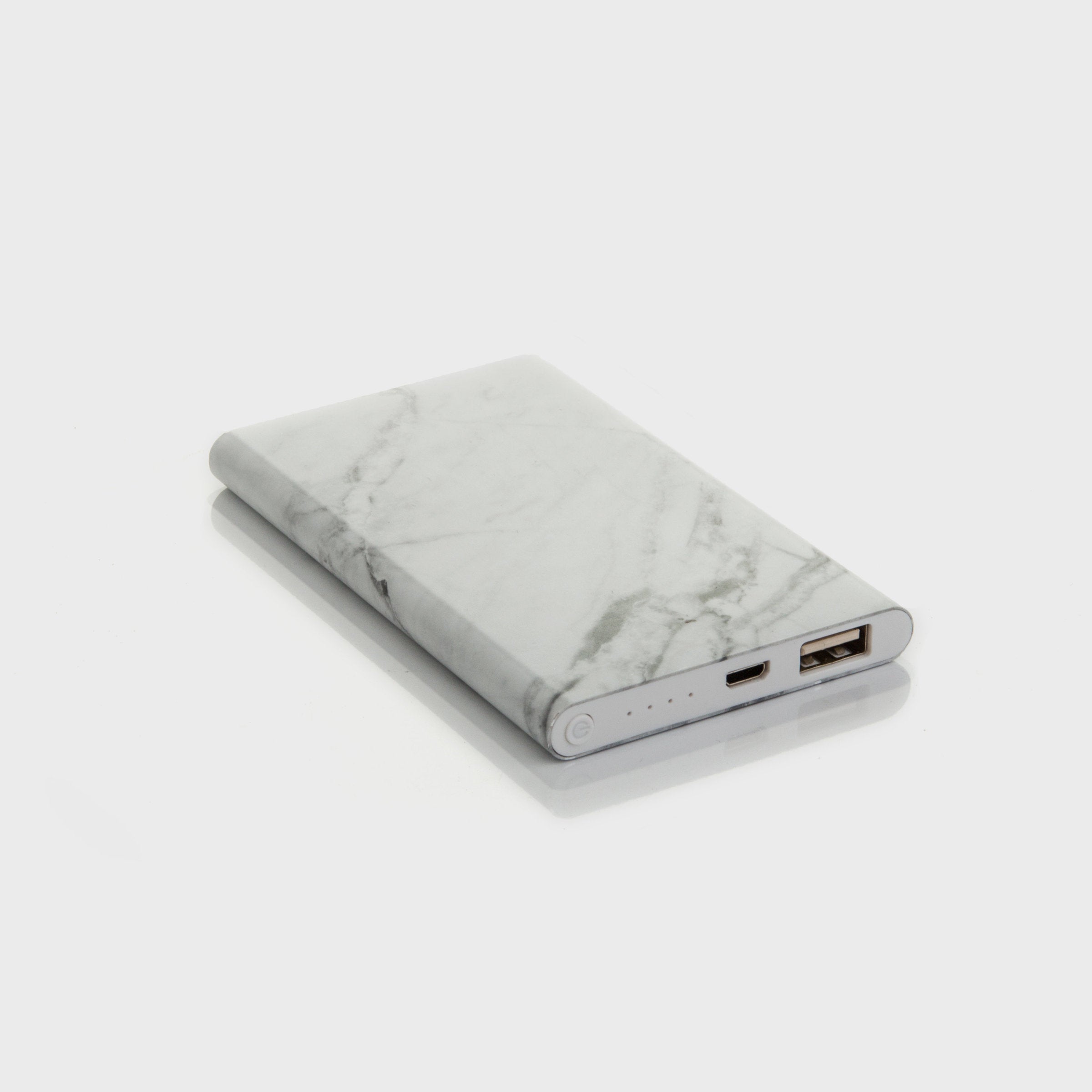 WHITE MARBLE POWER BANK