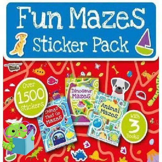 FUN MAZES STICKER PACK