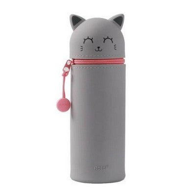 Portofol Silicone Grey Cat