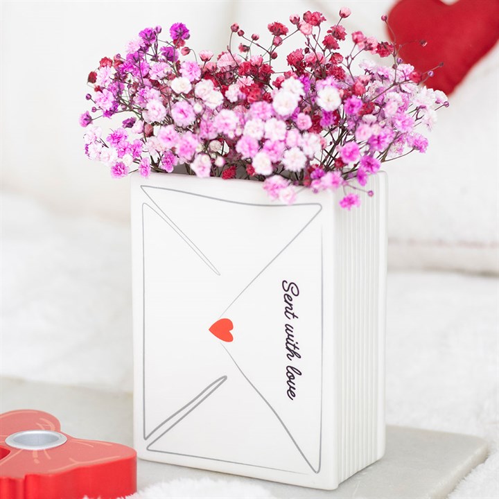 Vazo si zarf "Send with Love"