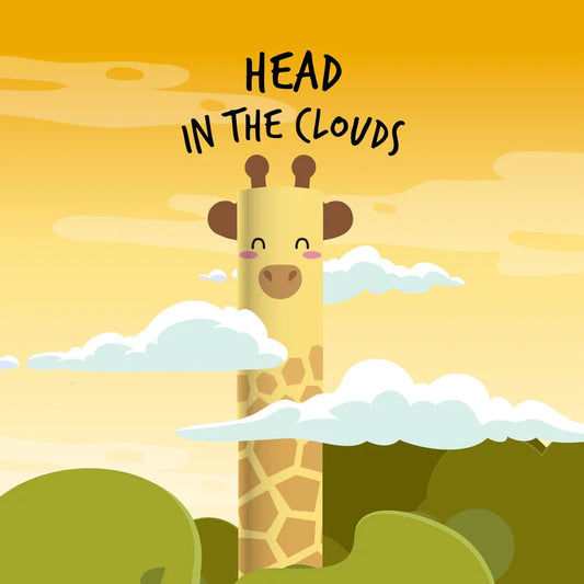 Stilolaps me gome Legami Giraffe