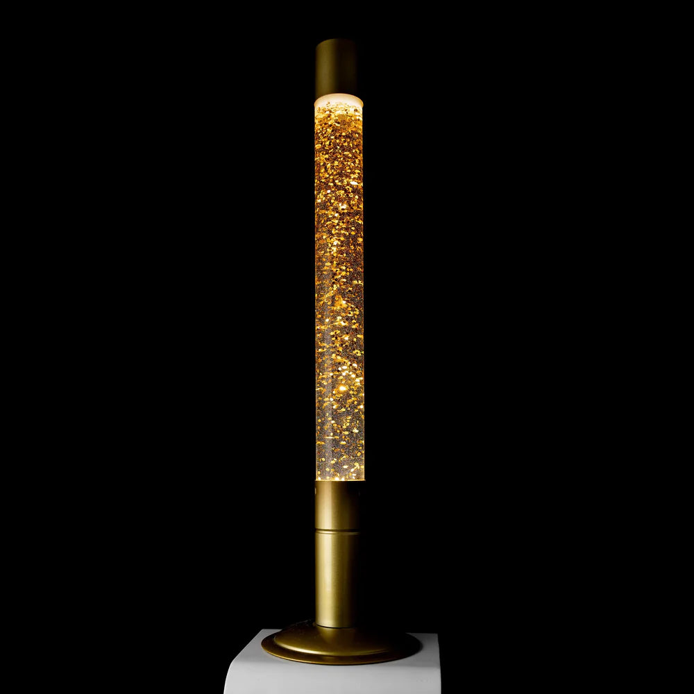 Floor lava lamp XXL - Multicolor glitte