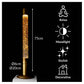 Floor lava lamp XXL - Multicolor glitte