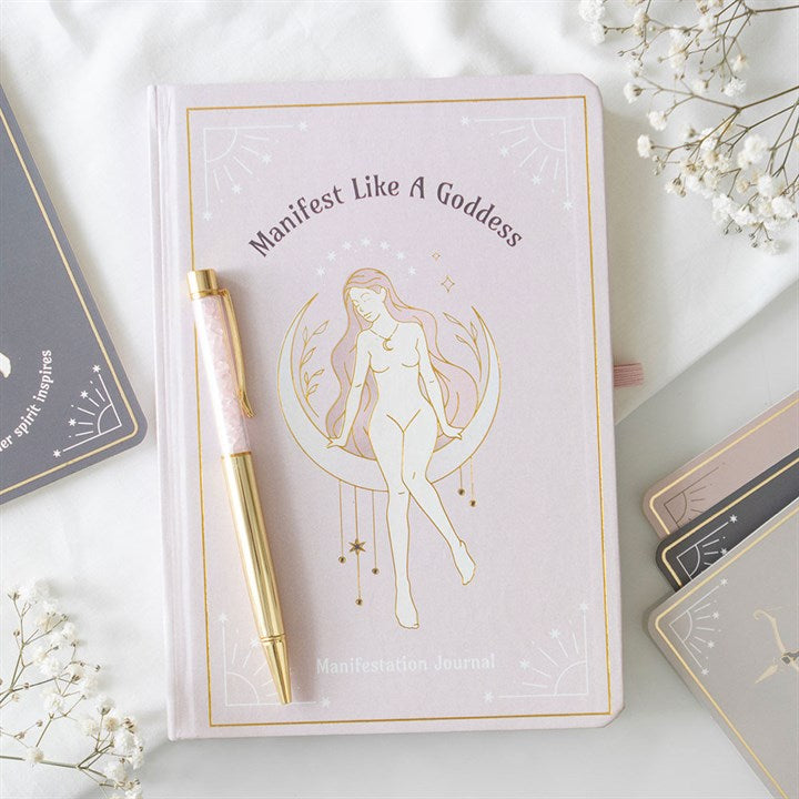 Bllok + stilolaps me rose quartz "Goddess Energy"