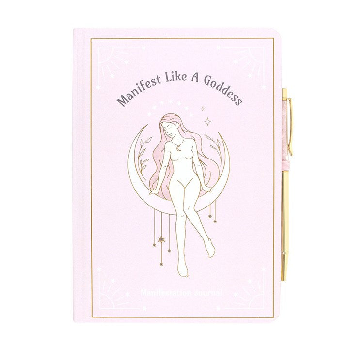 Bllok + stilolaps me rose quartz "Goddess Energy"