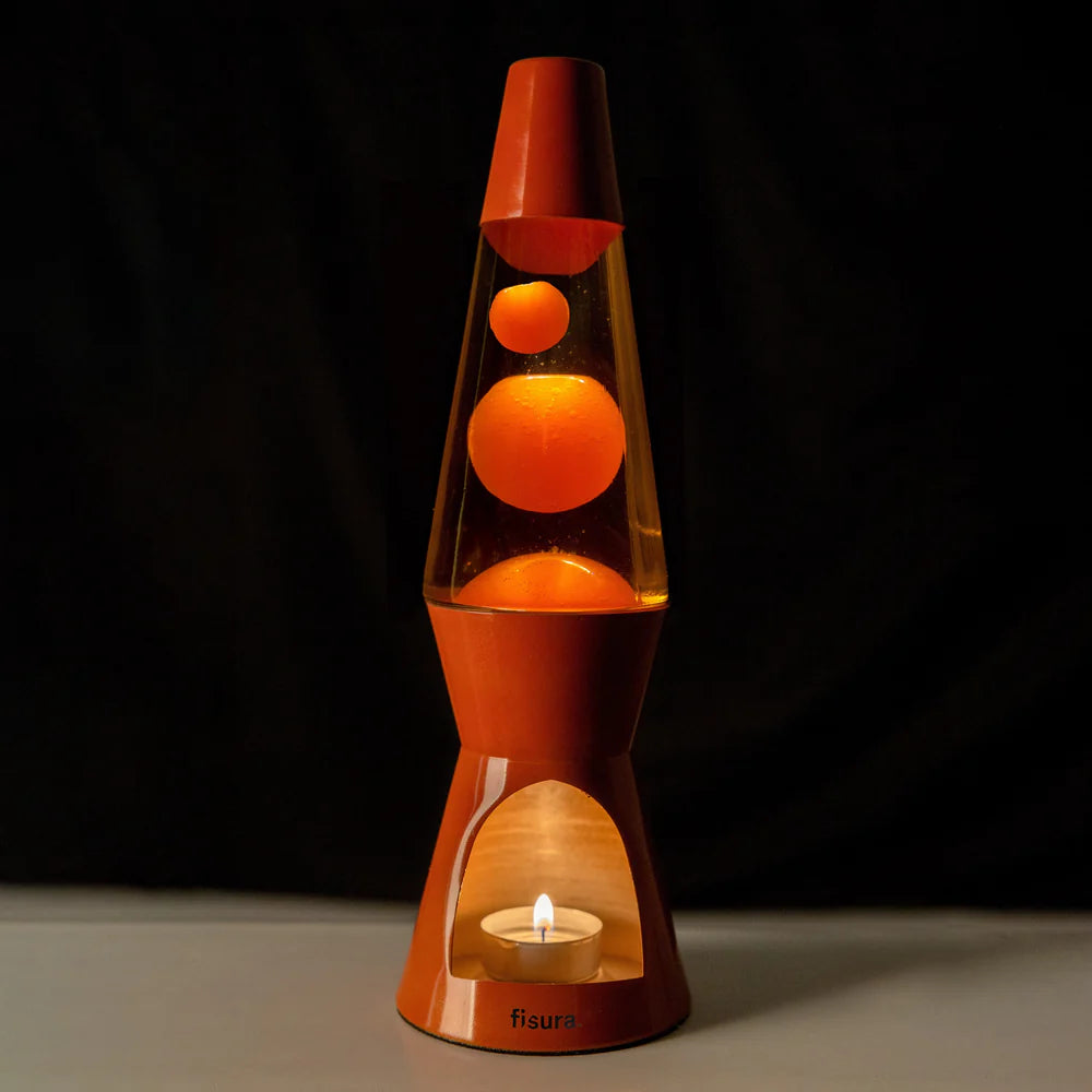 Lava lamp me qiri - Terracotta