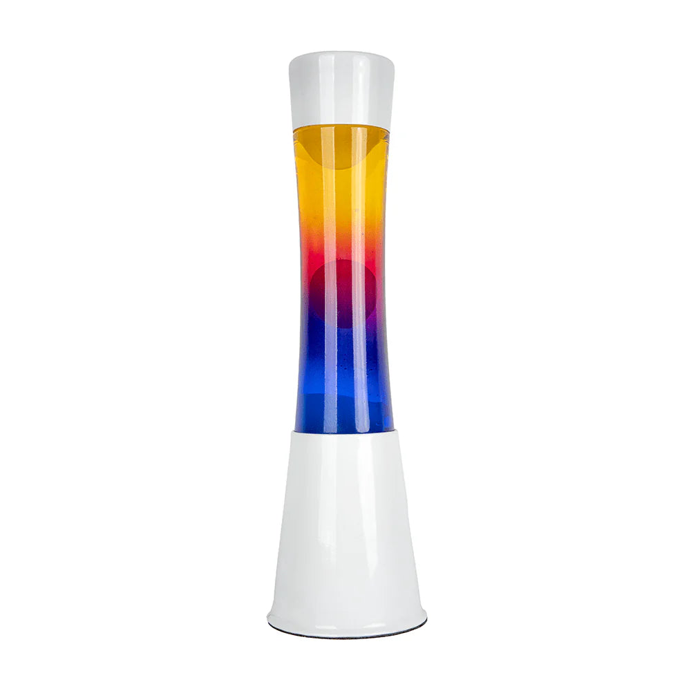 Lava Lamp tower - White base and tricolor gradient