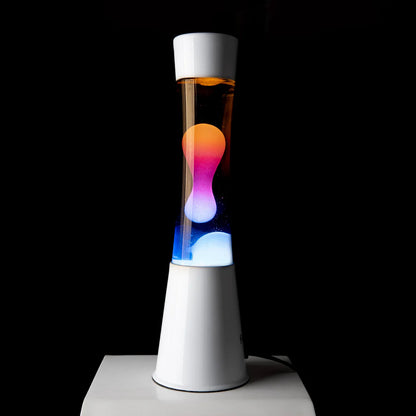 Lava Lamp tower - White base and tricolor gradient