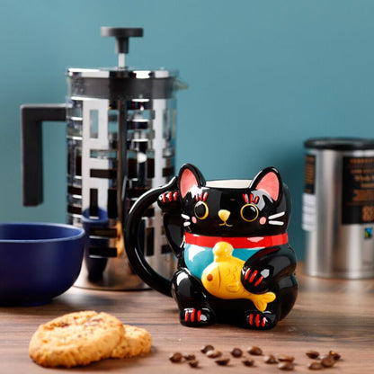 Filxhan Lucky Cat Black