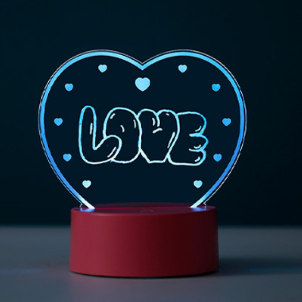 DIY Lamp FOLLOW YOUR HEART