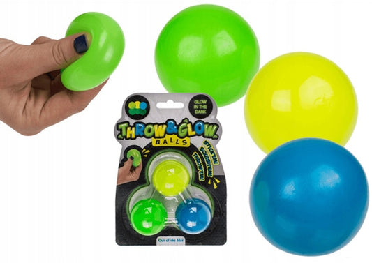 Antistres Set 3 Glow in the dark