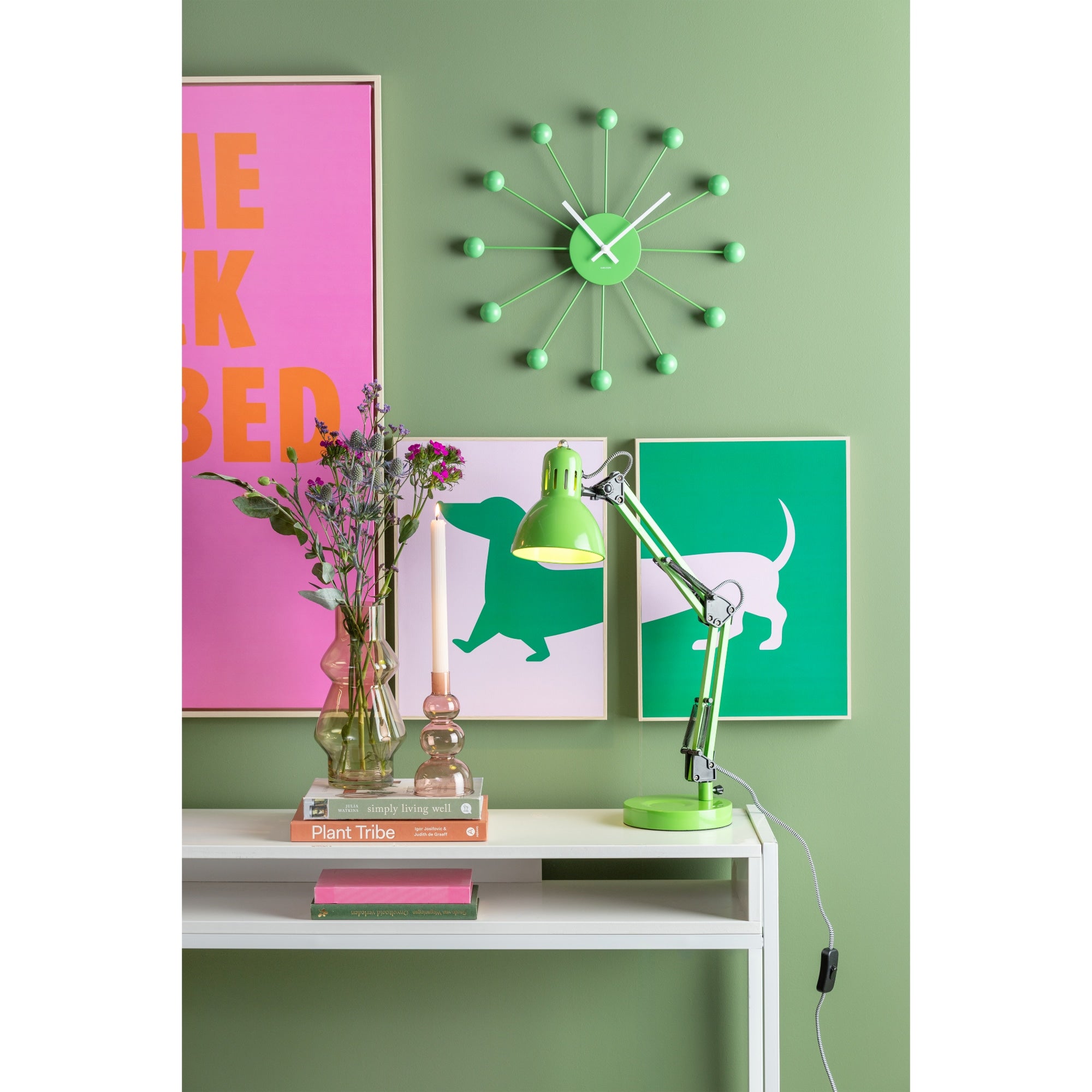 Wall art Qenush Green - Levander