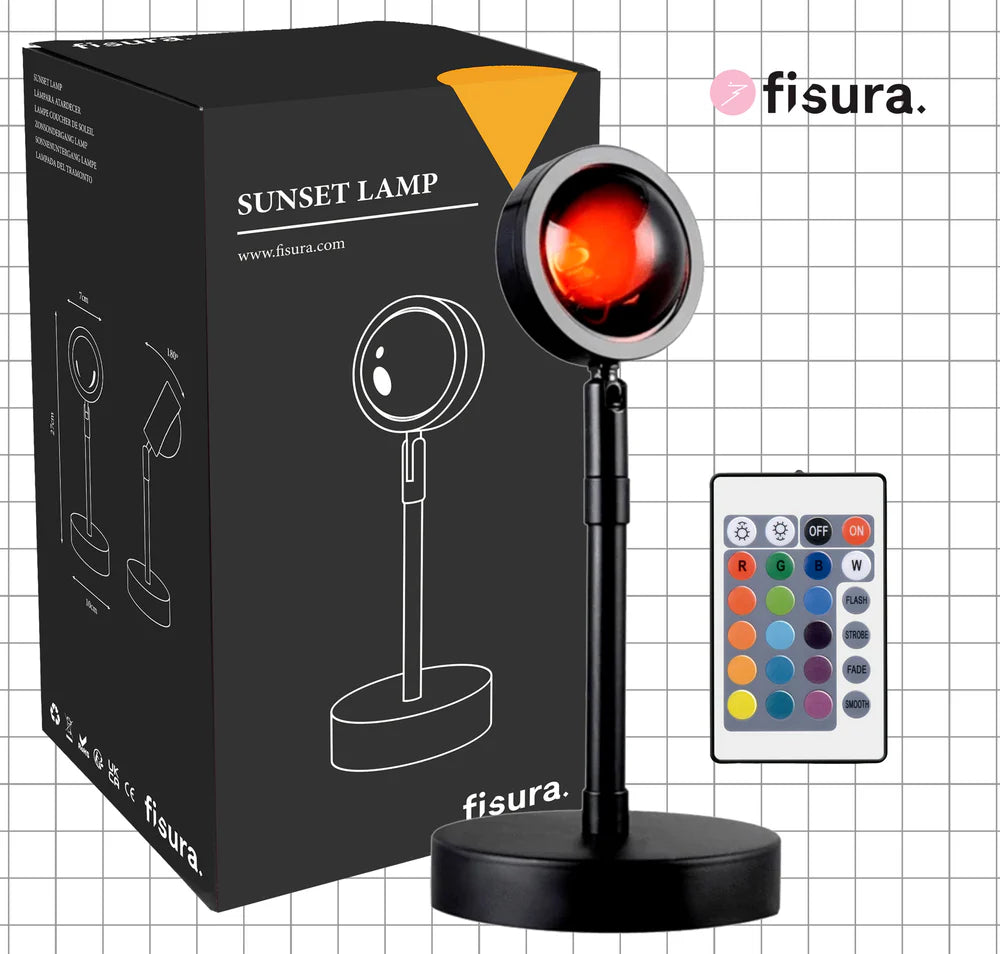 Llamp "Sunset"with USB plug