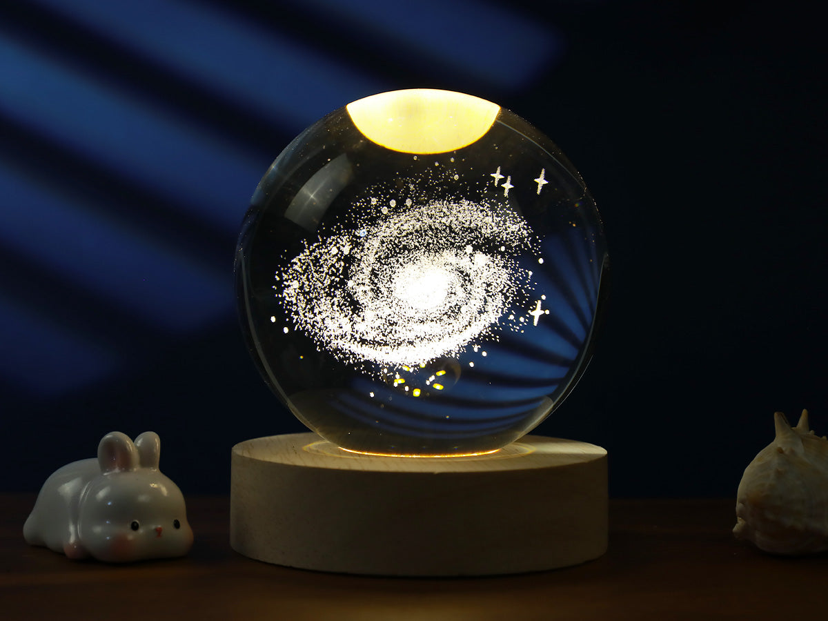 Crystal Lamp Galaxy Medium