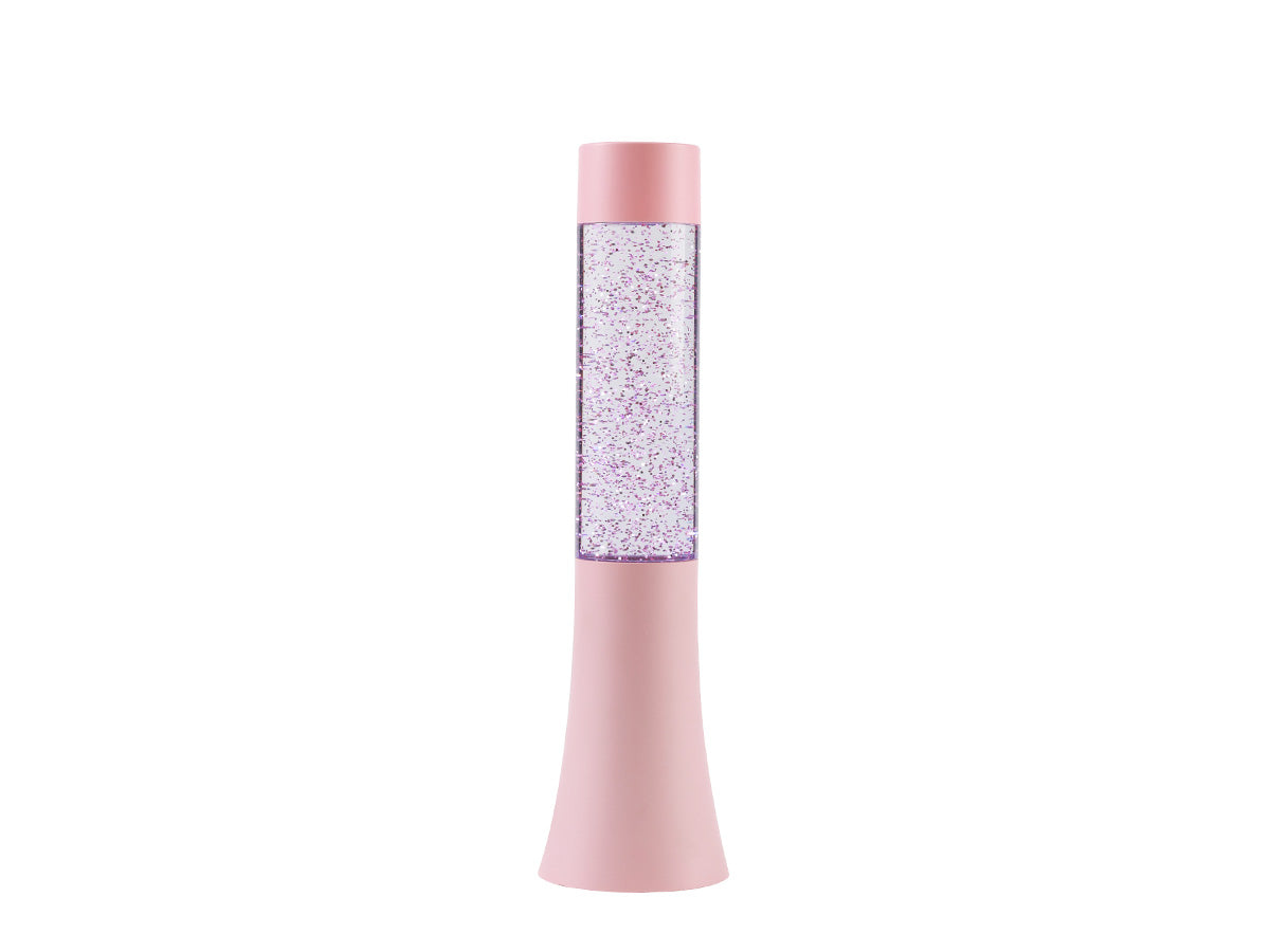 Glitter lamp Pastel Rose
