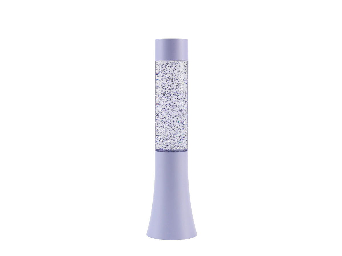 Glitter lamp Pastel Viola
