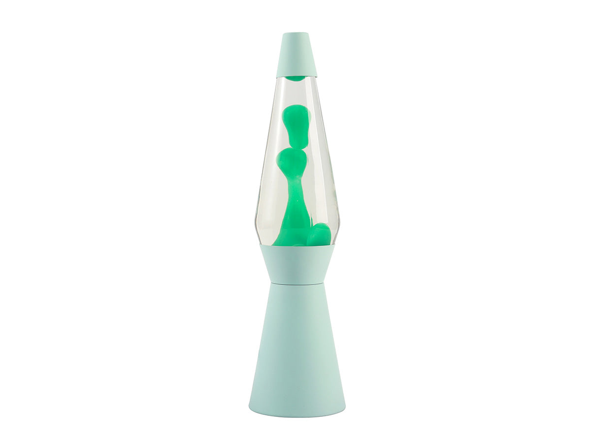 Spaceship Lava Lamp Green Pastel