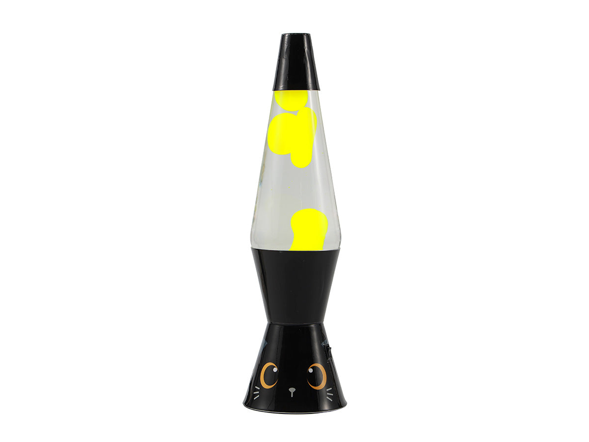 LED Lava Lamp BLACK CAT