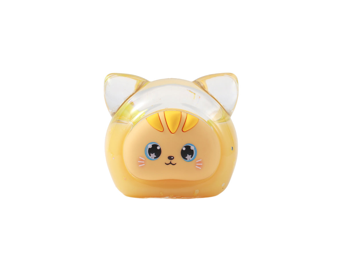 Antistres Cat Bubblehead yellow