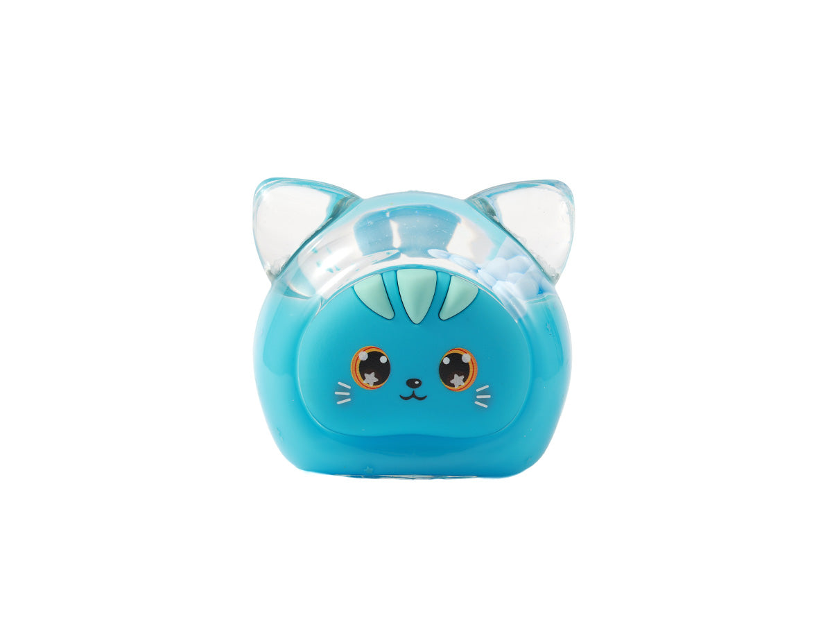 Antistres Cat Bubblehead light blue