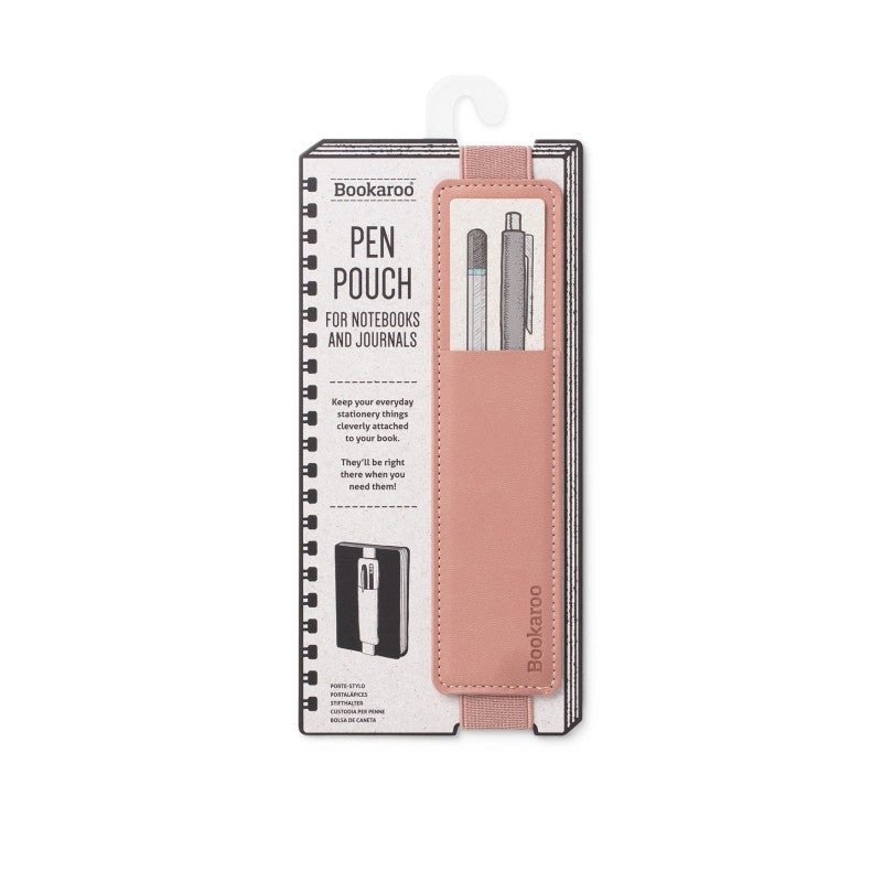 BOOKAROO PEN POUCH BLUSH