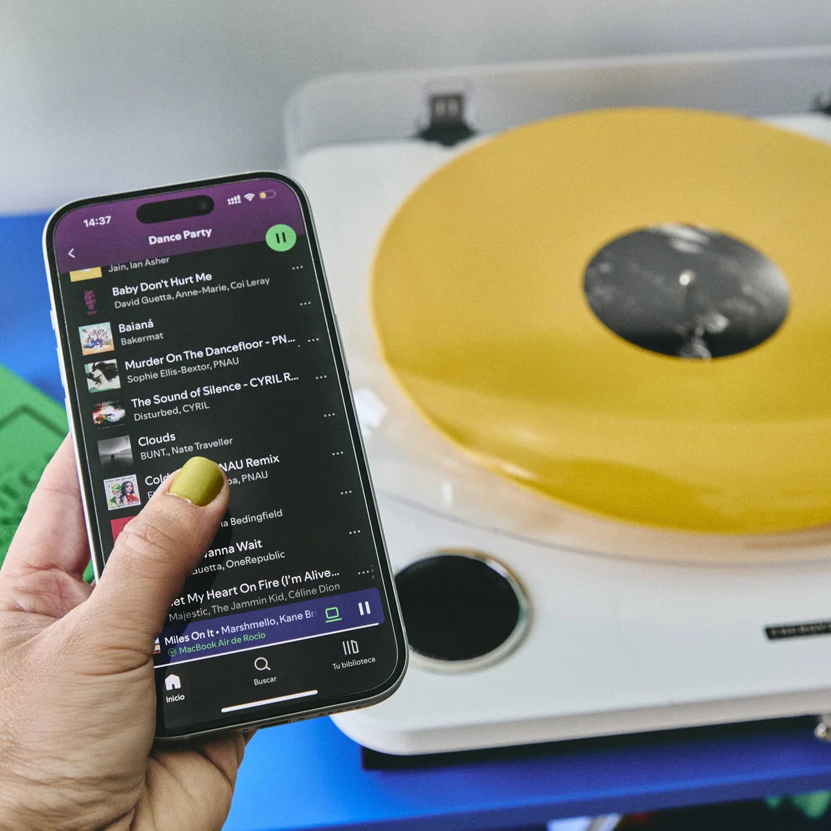 Gramafon White Spin Turntable