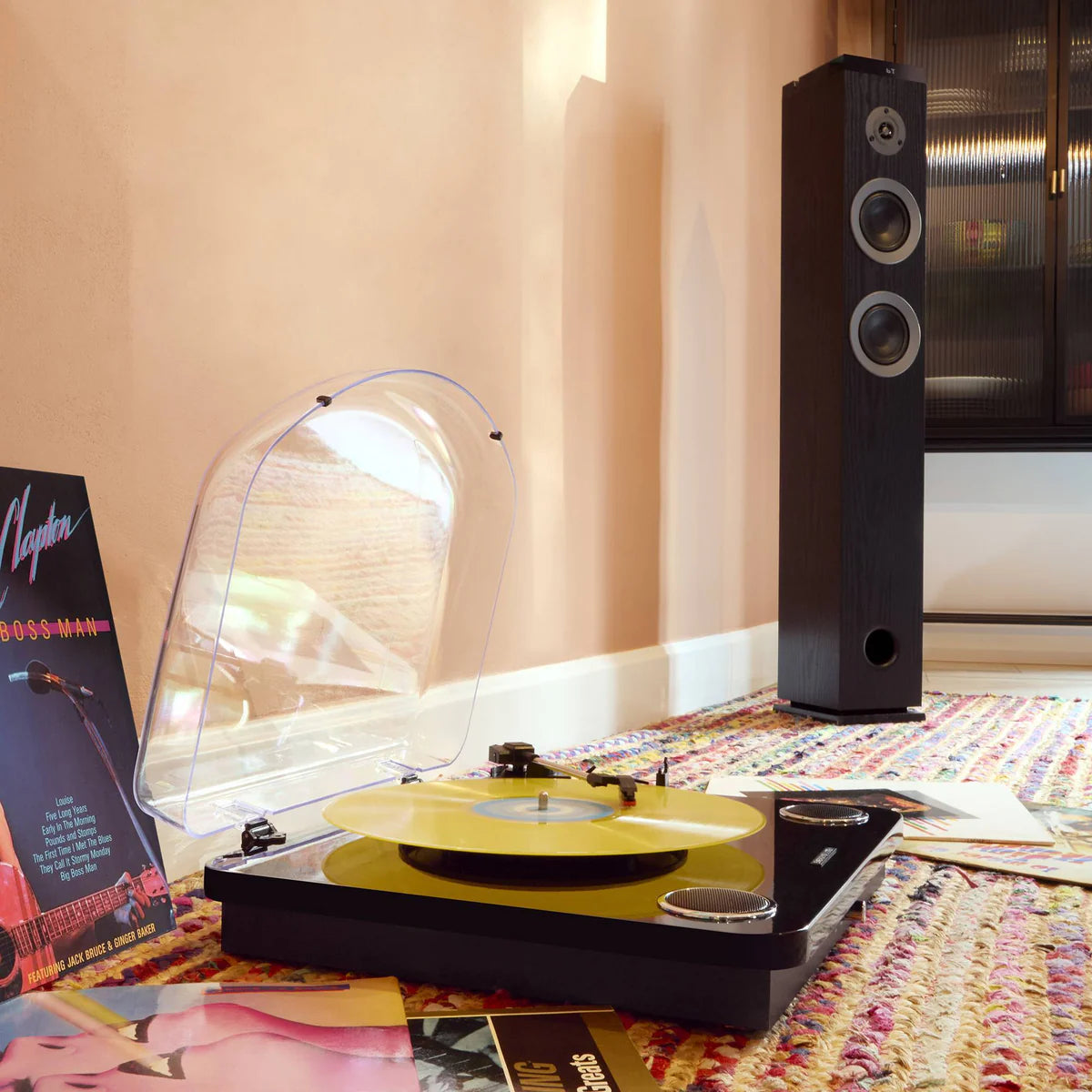 Gramafon Black Spin Turntable