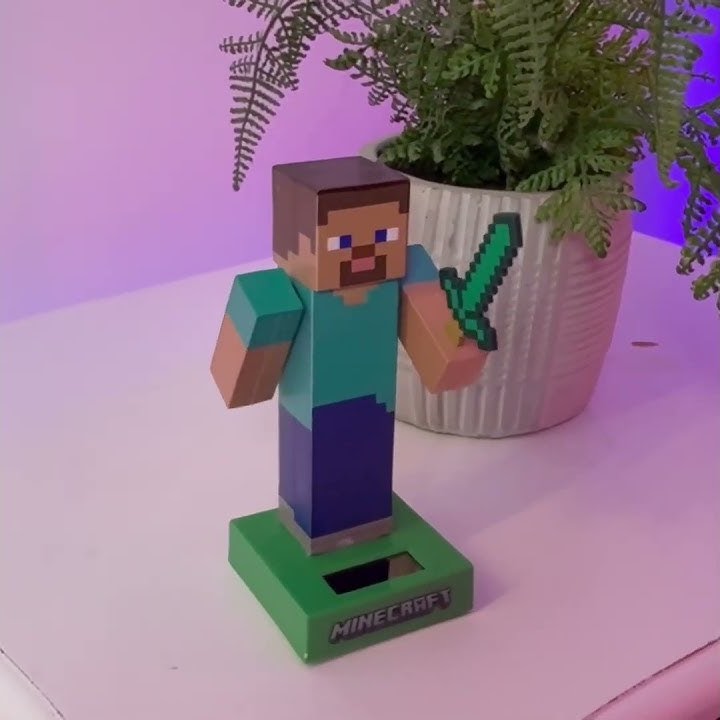 Solar Figurine, Minecraft - Steve