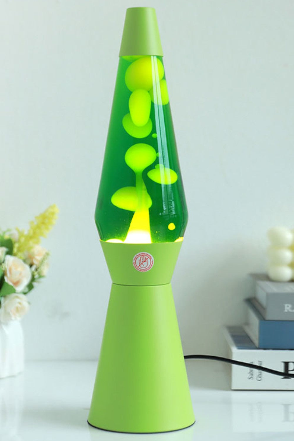 Lava Lamp Green pastel
