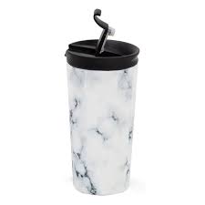 Travel Mug MARBLE WHITE350 ml