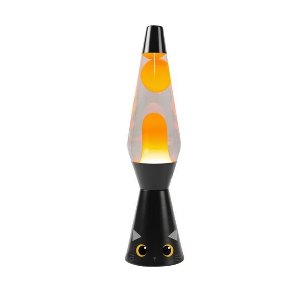 Lava Lamp 36 cm BLACK CAT