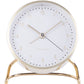 Alarm Clock Stylish Number White