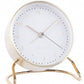 Alarm Clock Stylish Number White
