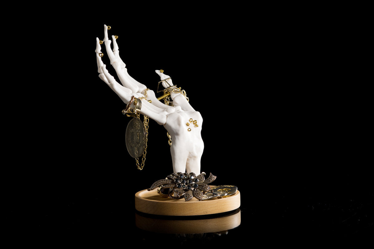 Organizues White SKELETON HAND