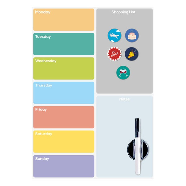 Week Planner me magnet