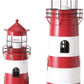 Metal lantern lighthouse
