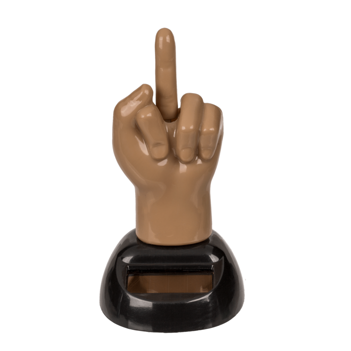 Figurine "Middle Finger" me panel diellor