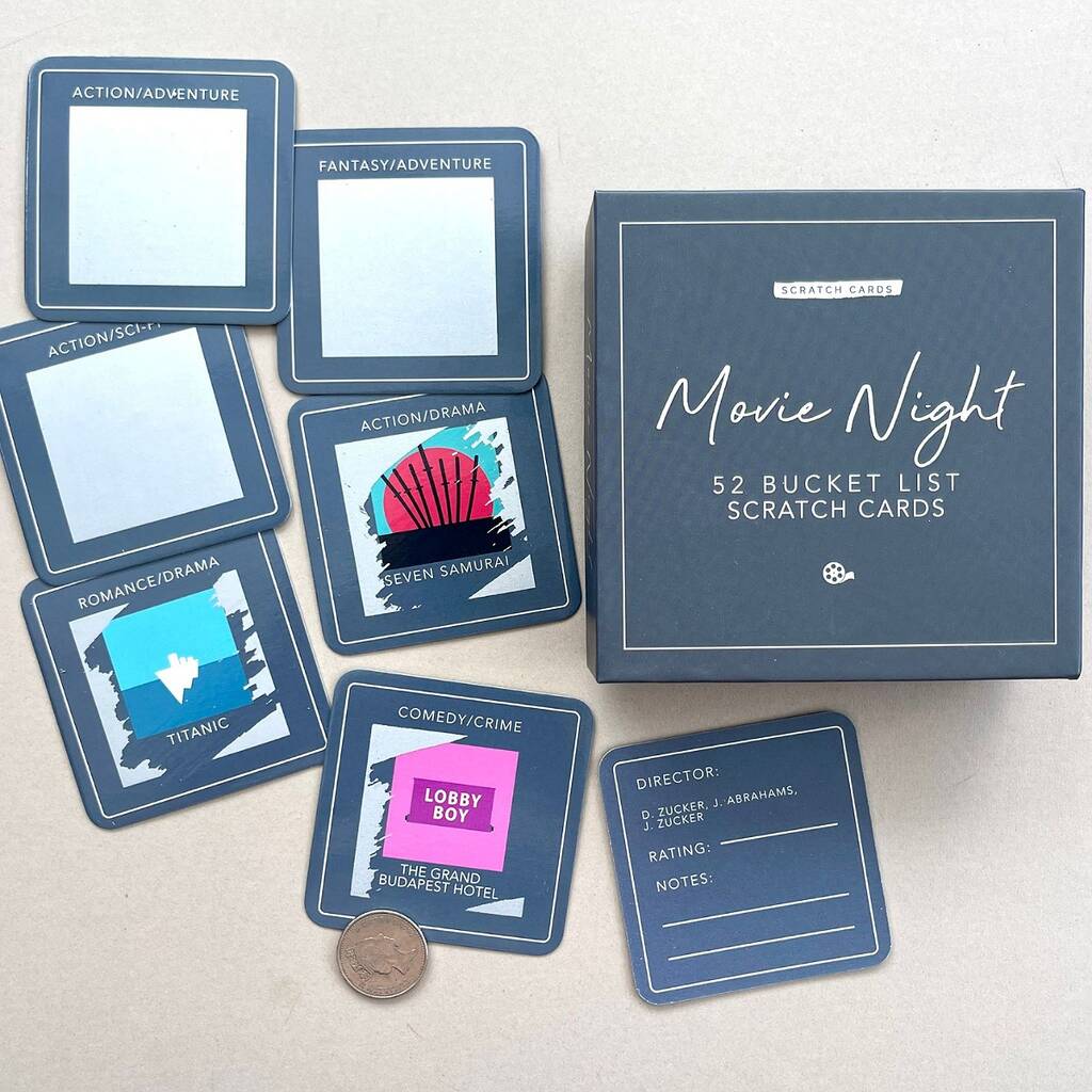 SCRATCH CARDS MOVIES