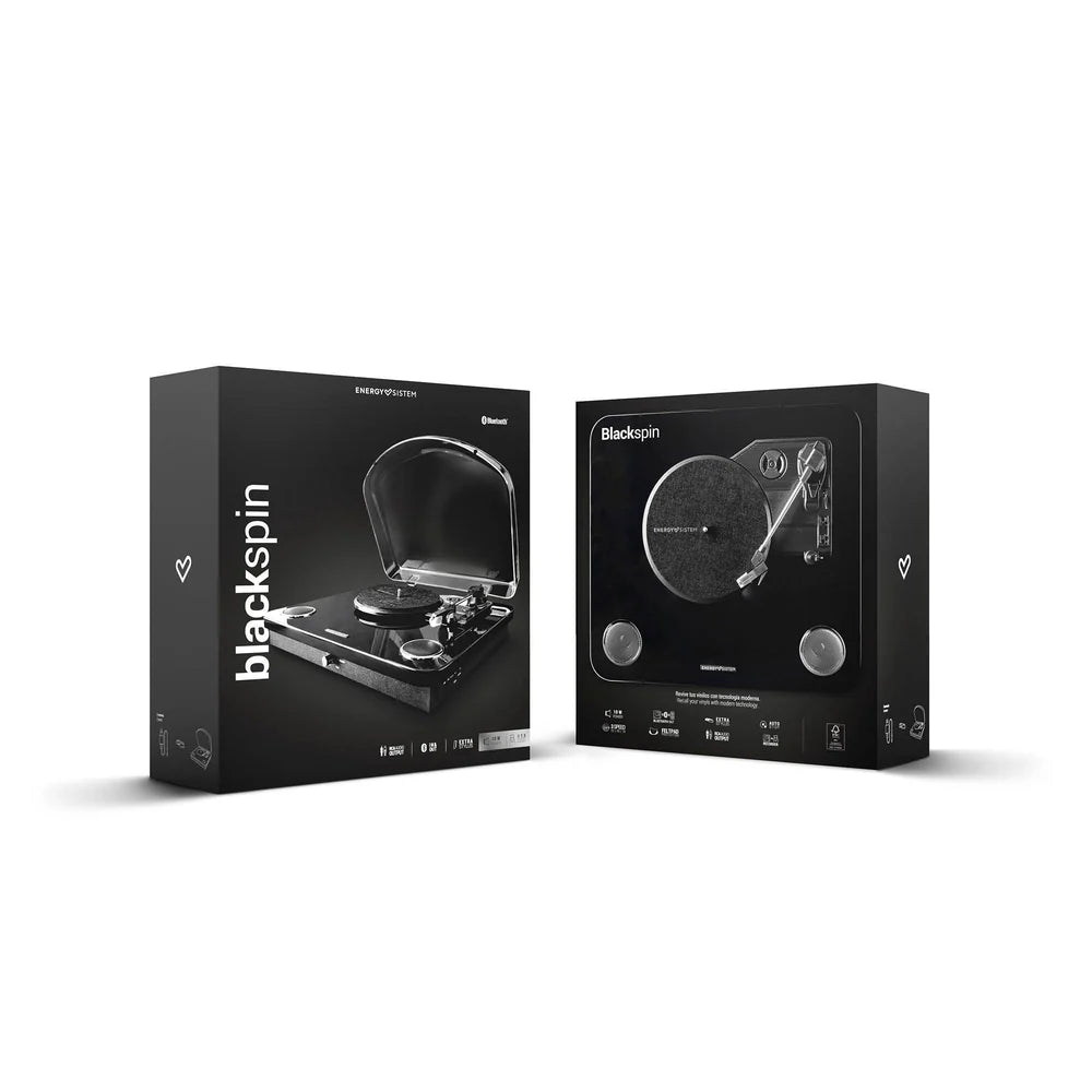 Gramafon Black Spin Turntable