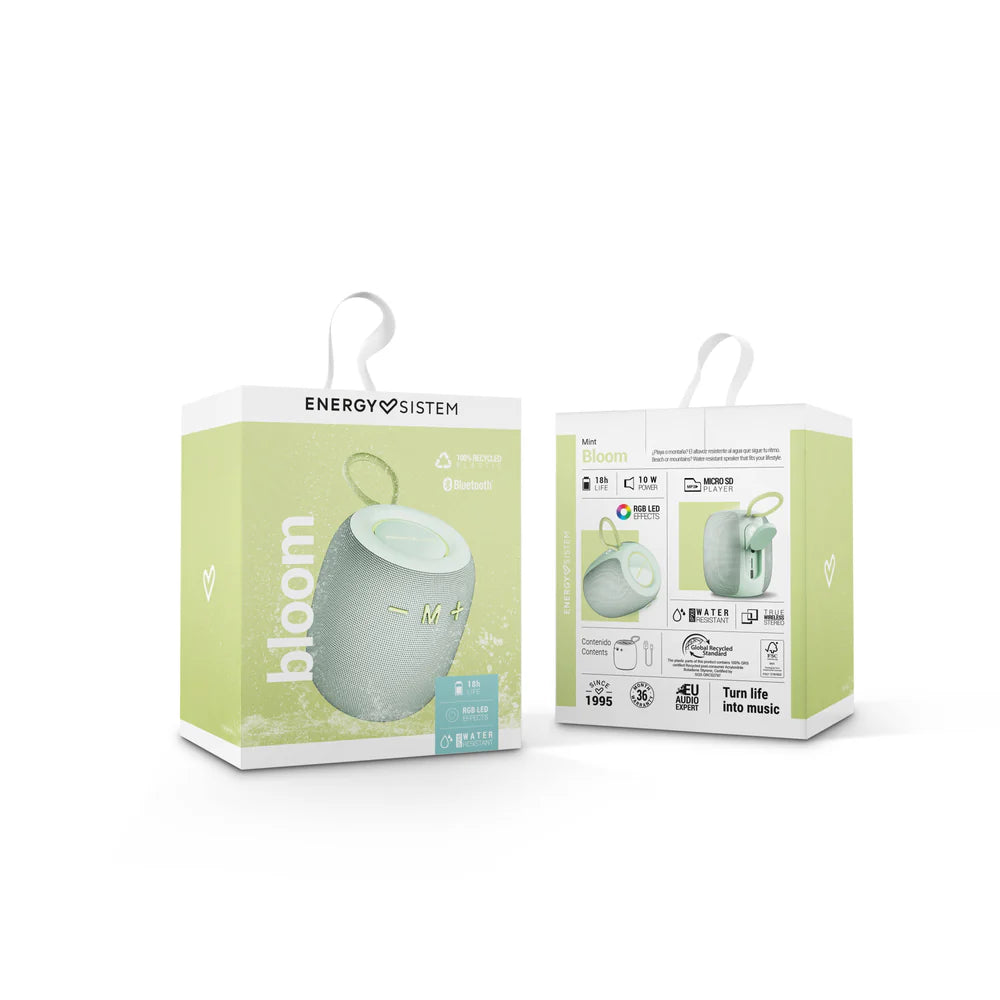 Mint Bloom Speaker