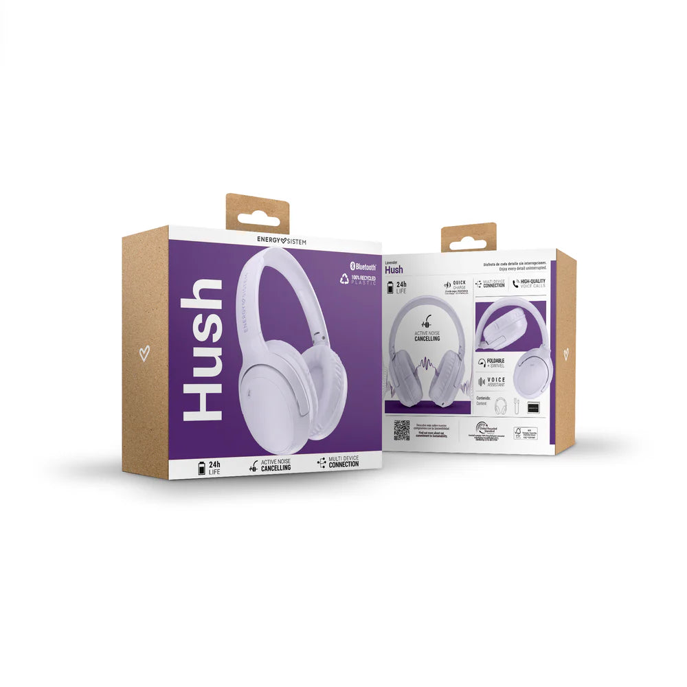 Lavender Hush Headphones