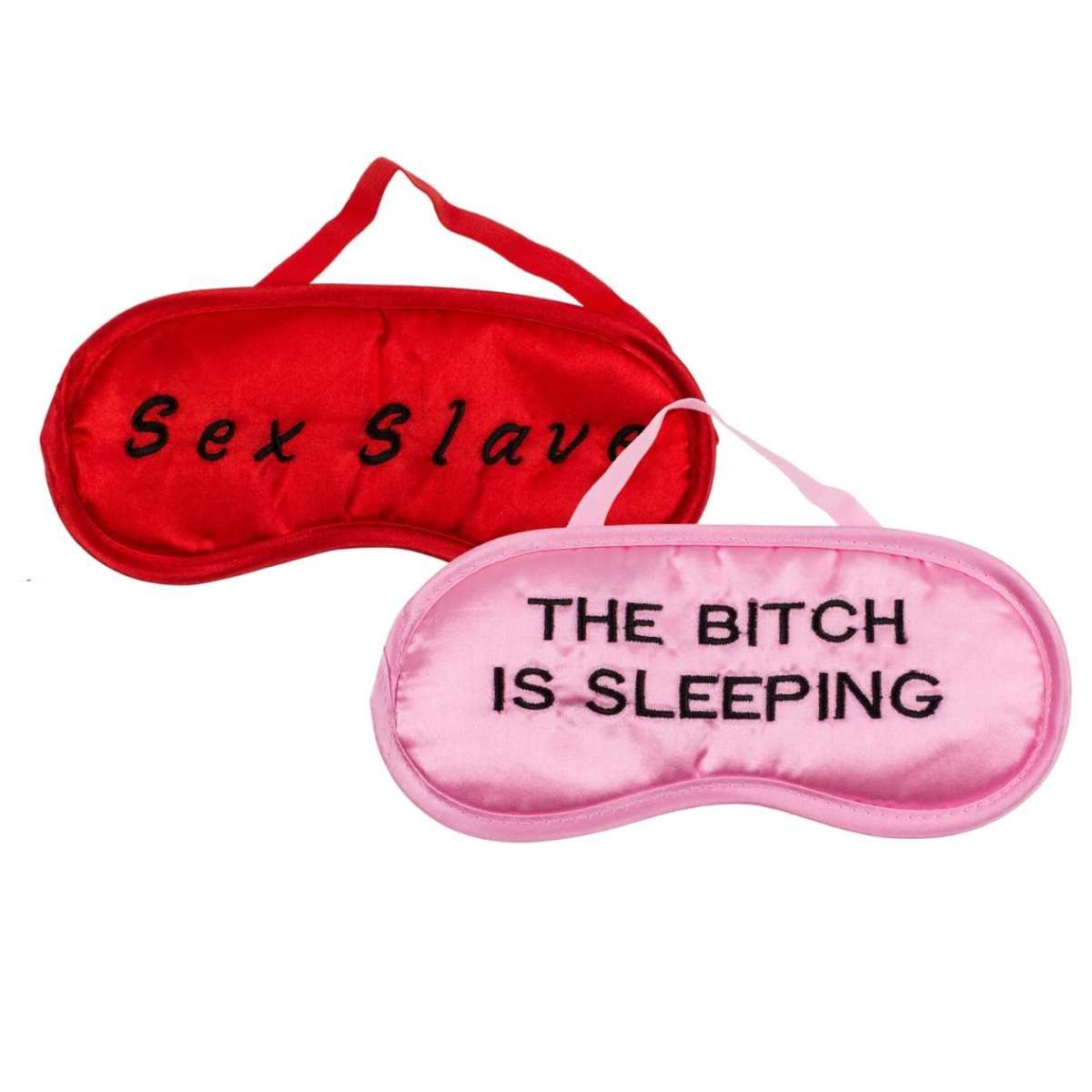 Set Plush Hand Cuffs & Eyemask, Sexy + 18
