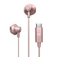 Rose Gold EasyPods Type C Earphones