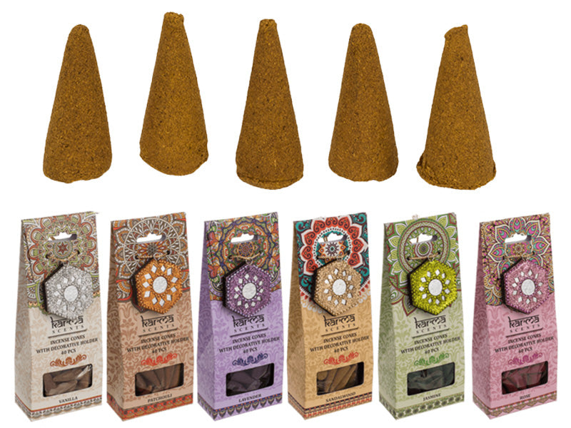 Incense cones, Karma