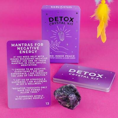 LIFESTYLE  HEALING CRYSTAL KITS  DETOX CRYSTAL