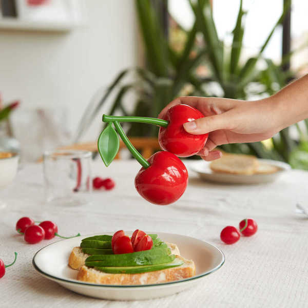 Set Krip & piper Cherry red