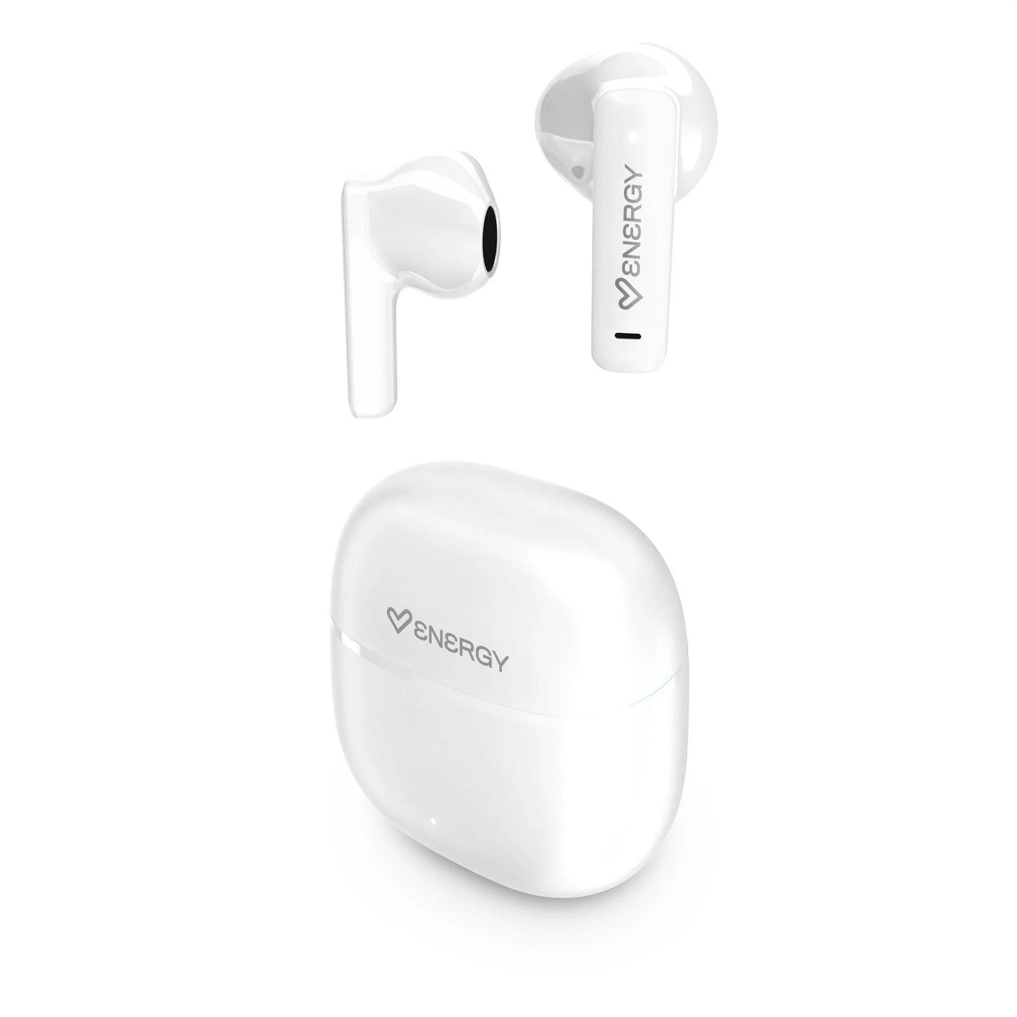 White StreetMusic Earphones