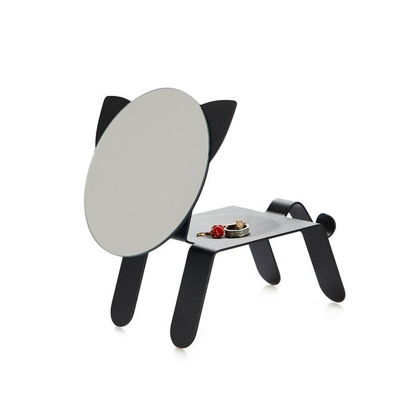 Pasqyre mbajtese bizhush Black Cat
